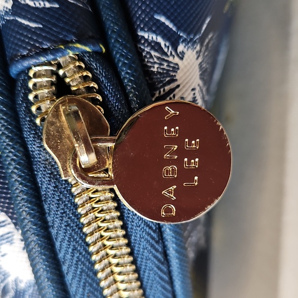 Dabney Lee Navy Cosmetic Bag, Bees 🐝🐝🐝 - Picture 7 of 14